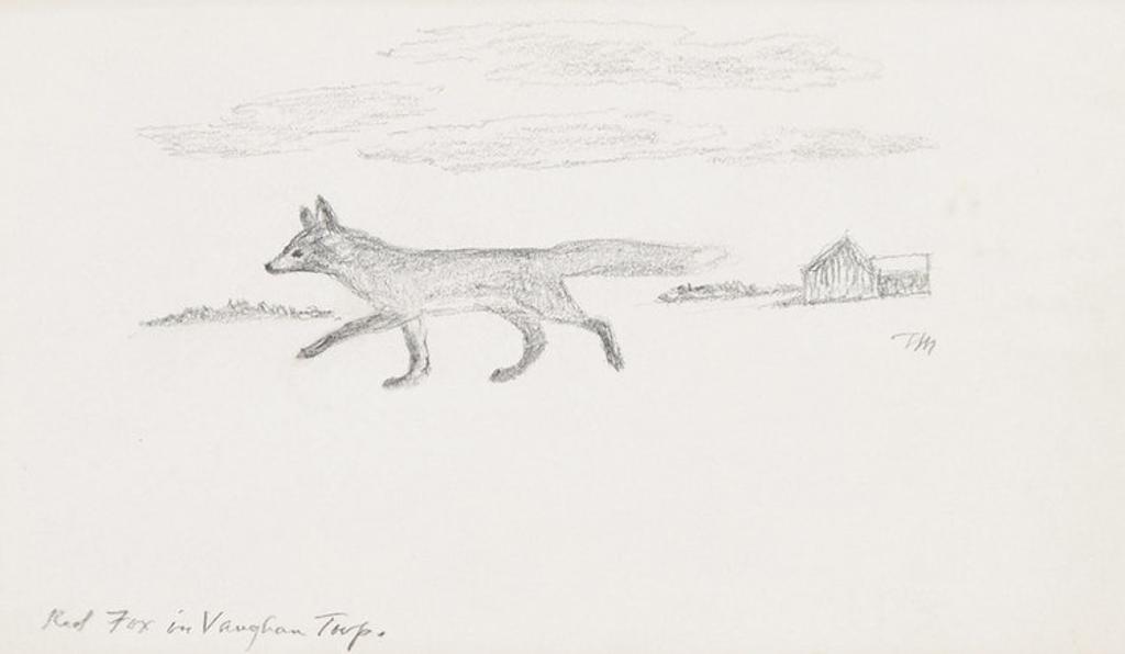 Thoreau MacDonald (1901-1989) - Red Fox in Vaughan; Strawberry Roam