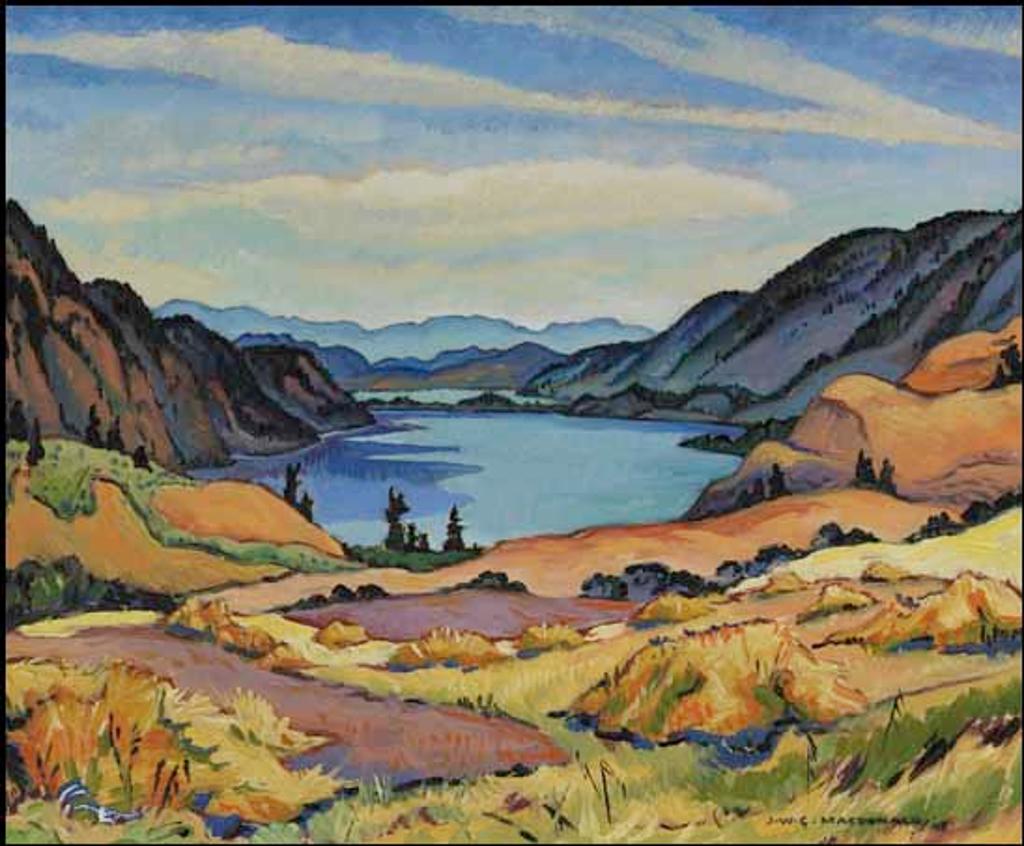 James (Jock) Williamson Galloway MacDonald (1897-1960) - Kalamalka Lake (Looking South), Okanagan, BC