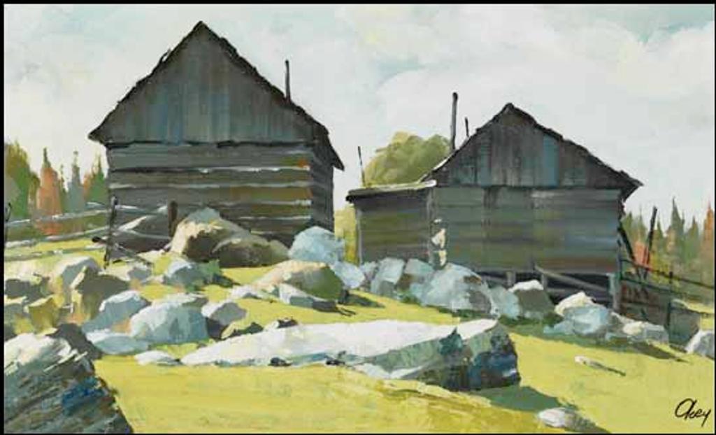Ronald N. Okey (1921-2004) - Farm Scene