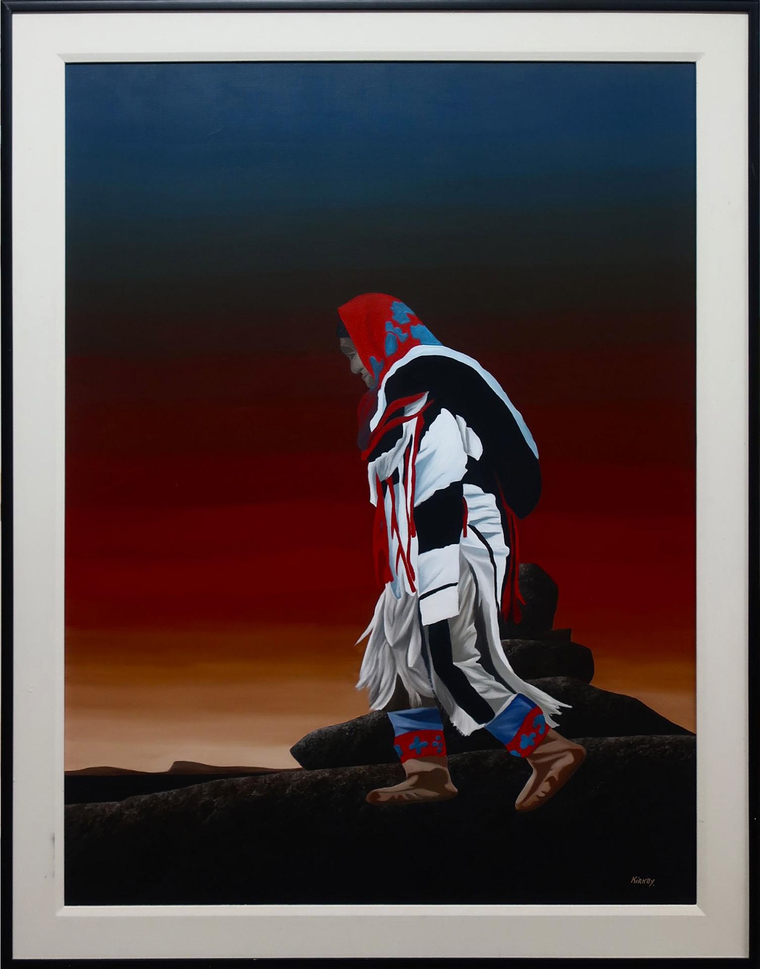 Kenneth (Ken) Michael Kirkby (1940-2023) - Untitled (A Haida Wanderer)