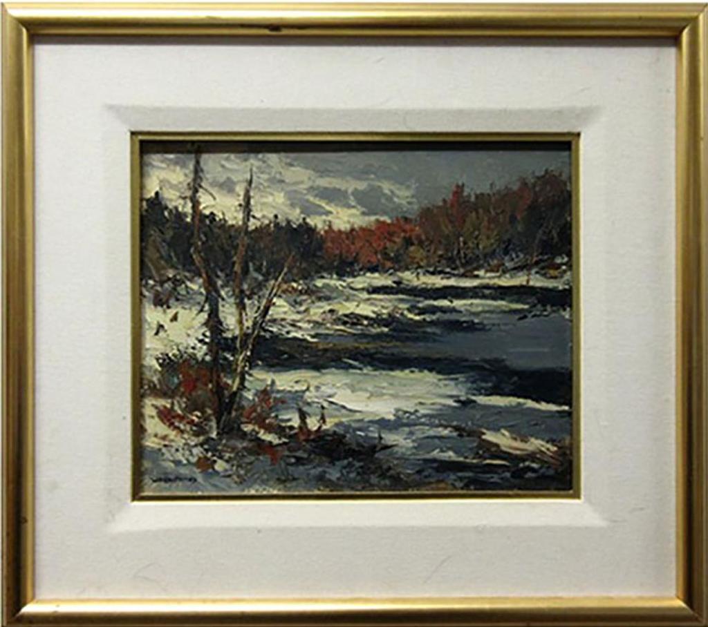 Wilf Franks Griffiths (1917-2000) - Winter Morning, Oblong River, Haliburton