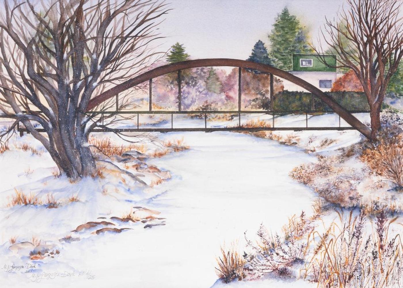 Marcia J. Ferguson-Dark - Cameron Street Walking Bridge - Regina