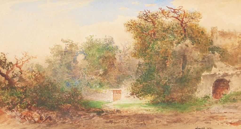 Otto Rheinhold Jacobi (1812-1901) - On the Castle Grounds