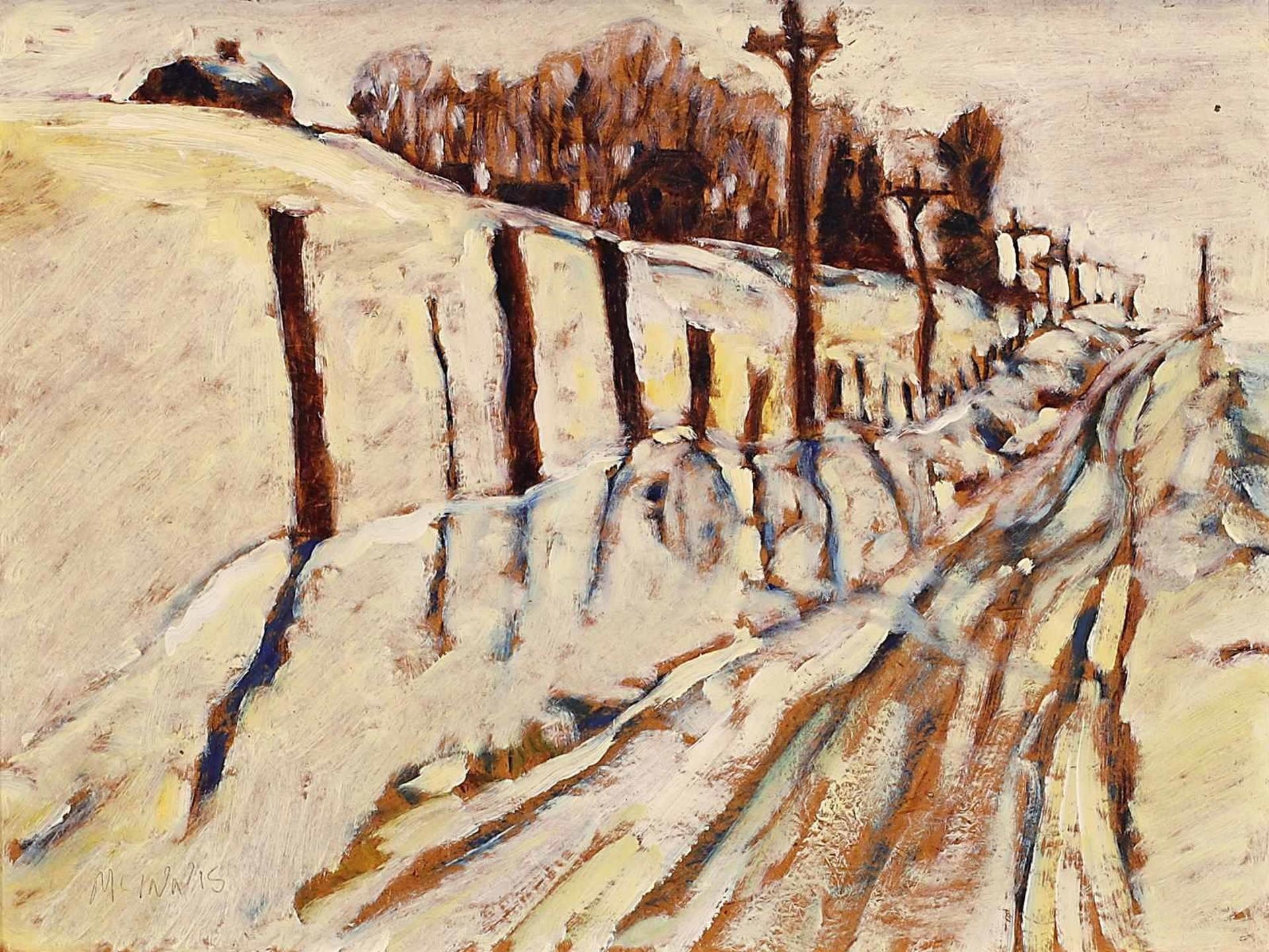 Robert Francis Michael McInnis (1942) - Prairie Road; 1978