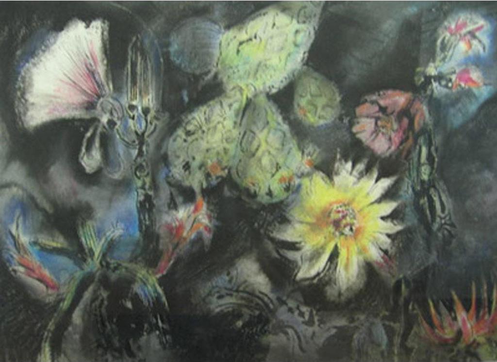 William A. Olgivie (1901-1989) - Flower Piece, Mexico