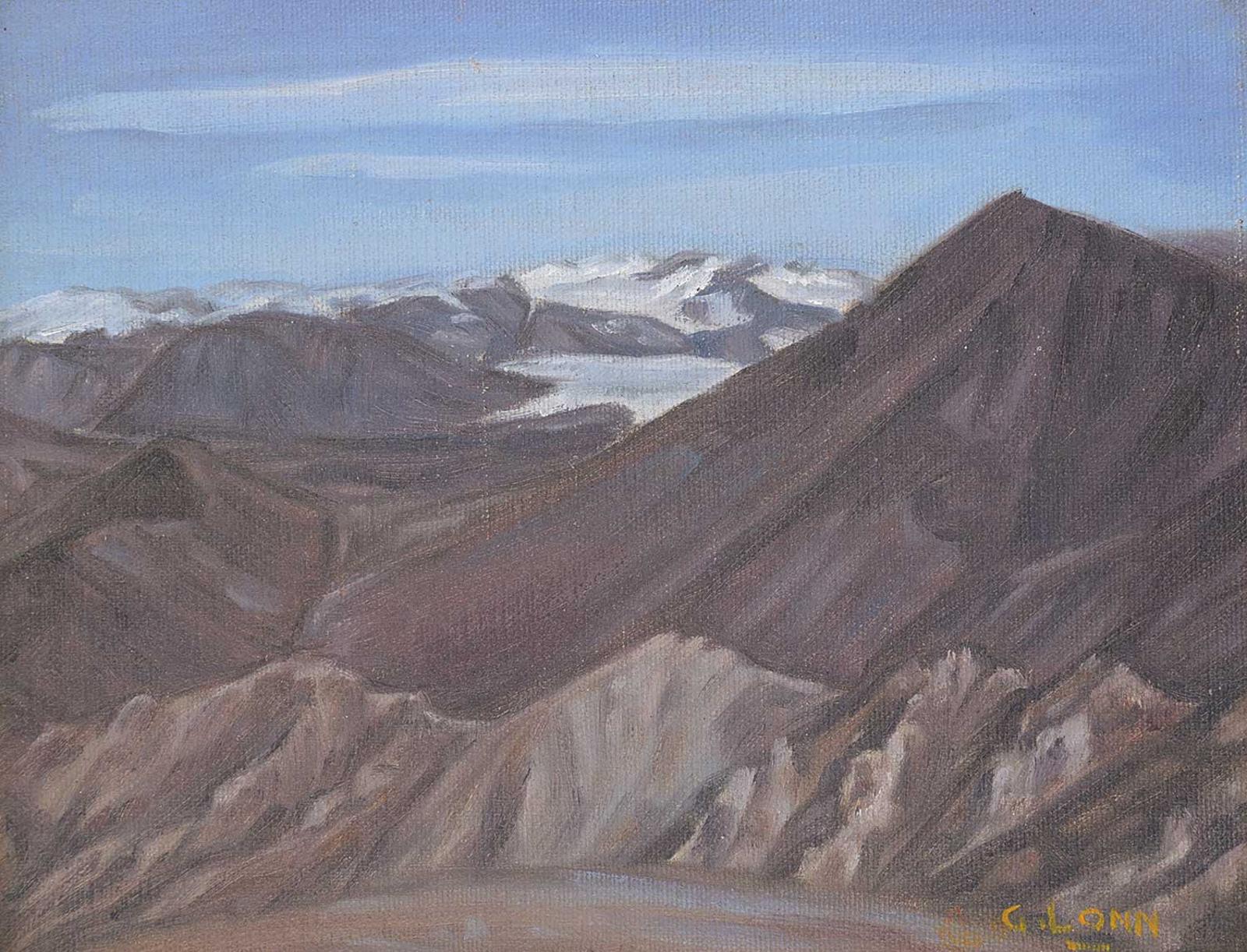 George Paul Lonn (1909-1990) - Untitled - Mountain Range