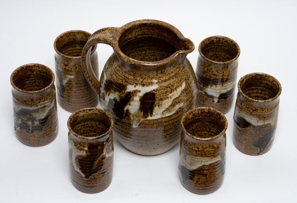 Bruce Reitler - Pitcher with Six Tumblers