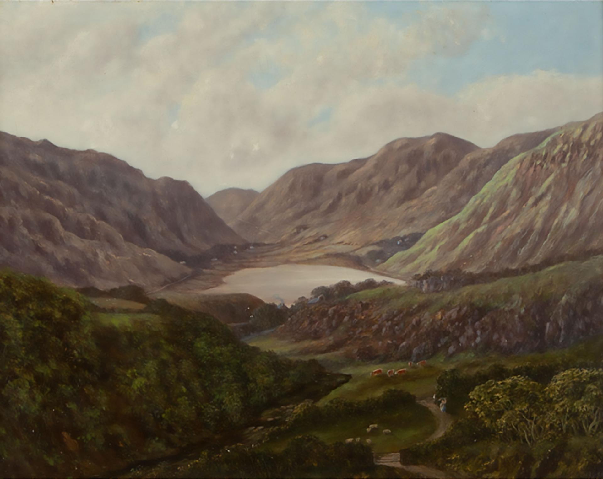 Joseph Younghusband - Lake Tal-Y-Uyn, North Wales, 1864
