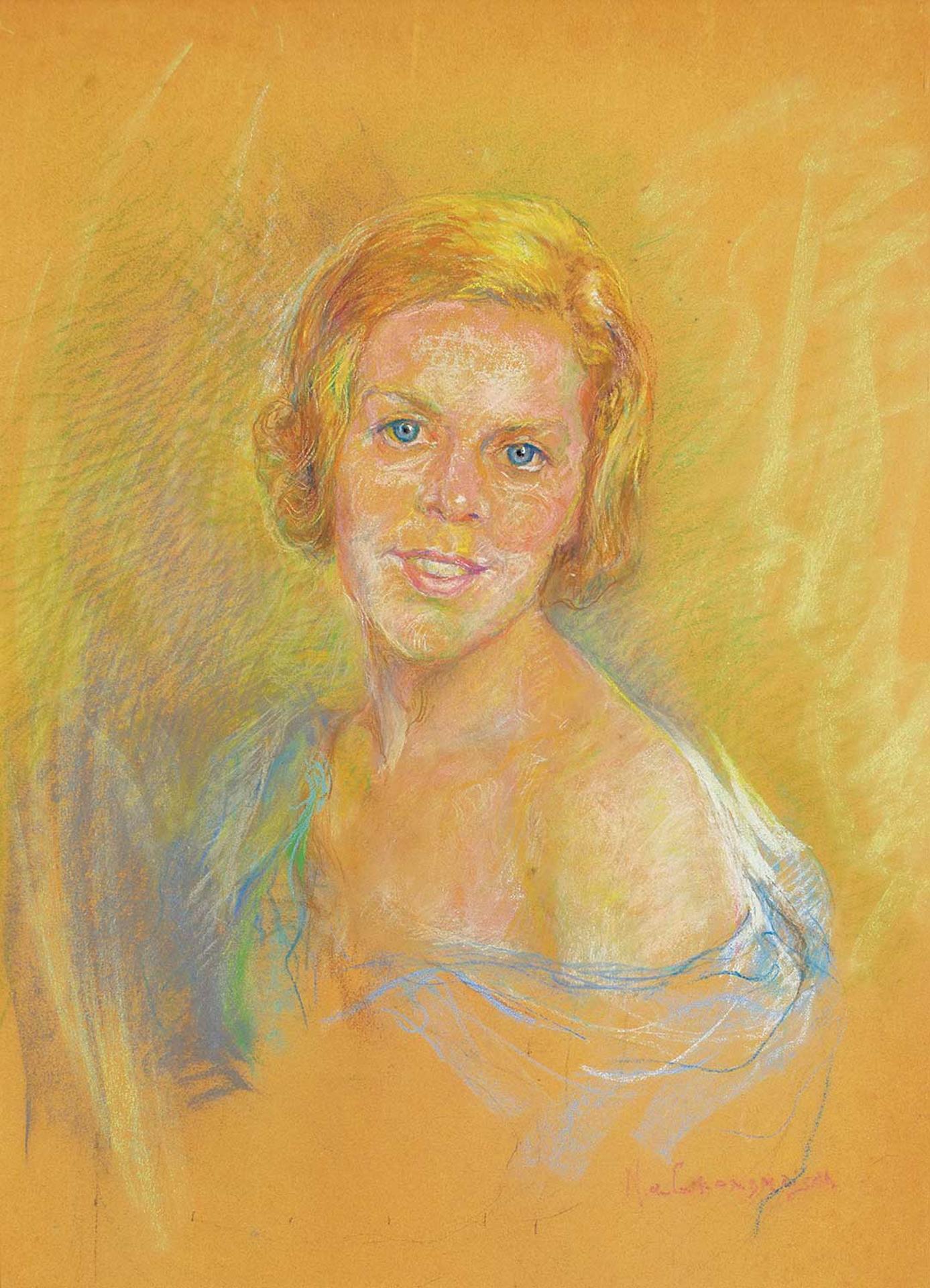 Nicholas (Nickola) de Grandmaison (1892-1978) - Untitled - Young Lady
