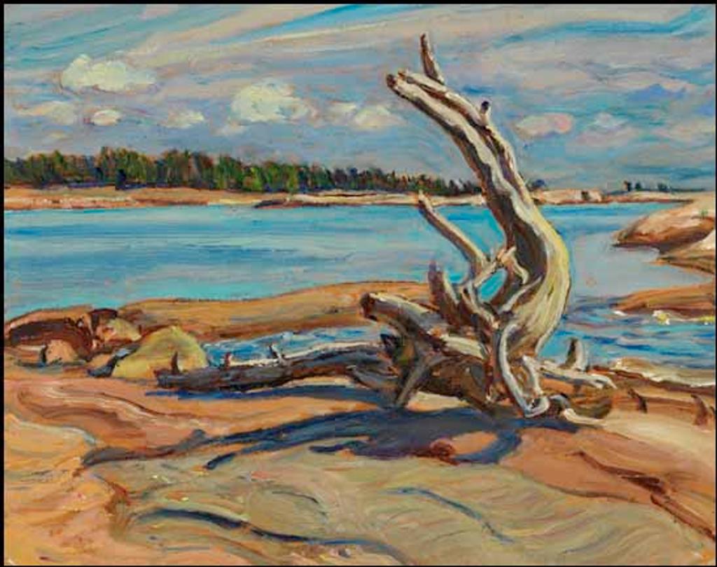Alexander Young (A. Y.) Jackson (1882-1974) - Morris Island - Split Rock in Distance