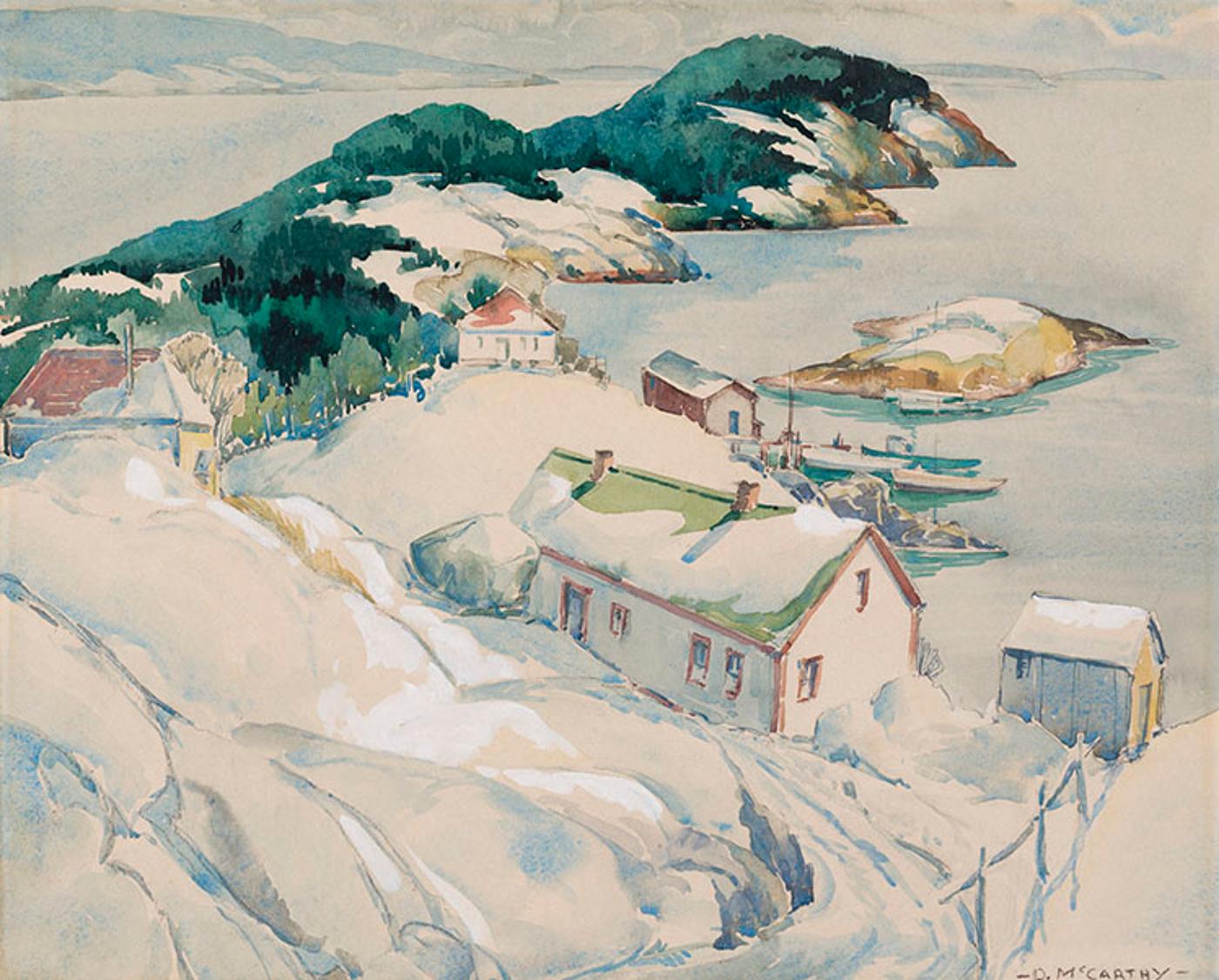 Doris Jean McCarthy (1910-2010) - Inlet