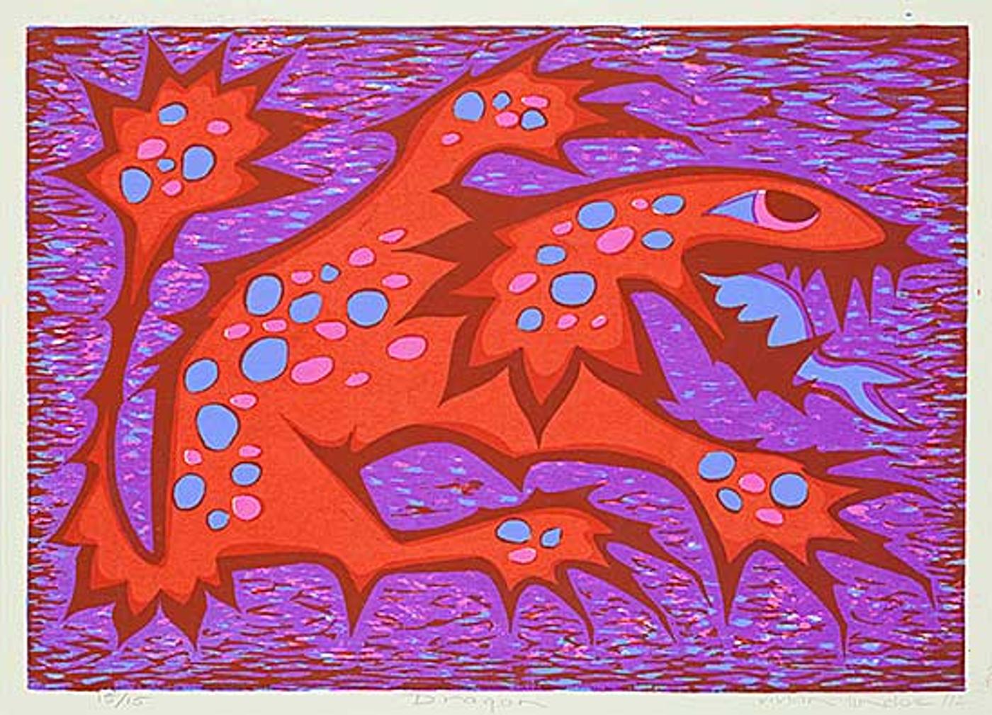 Vivian Lindoe (1918-2006) - Dragon #15/15