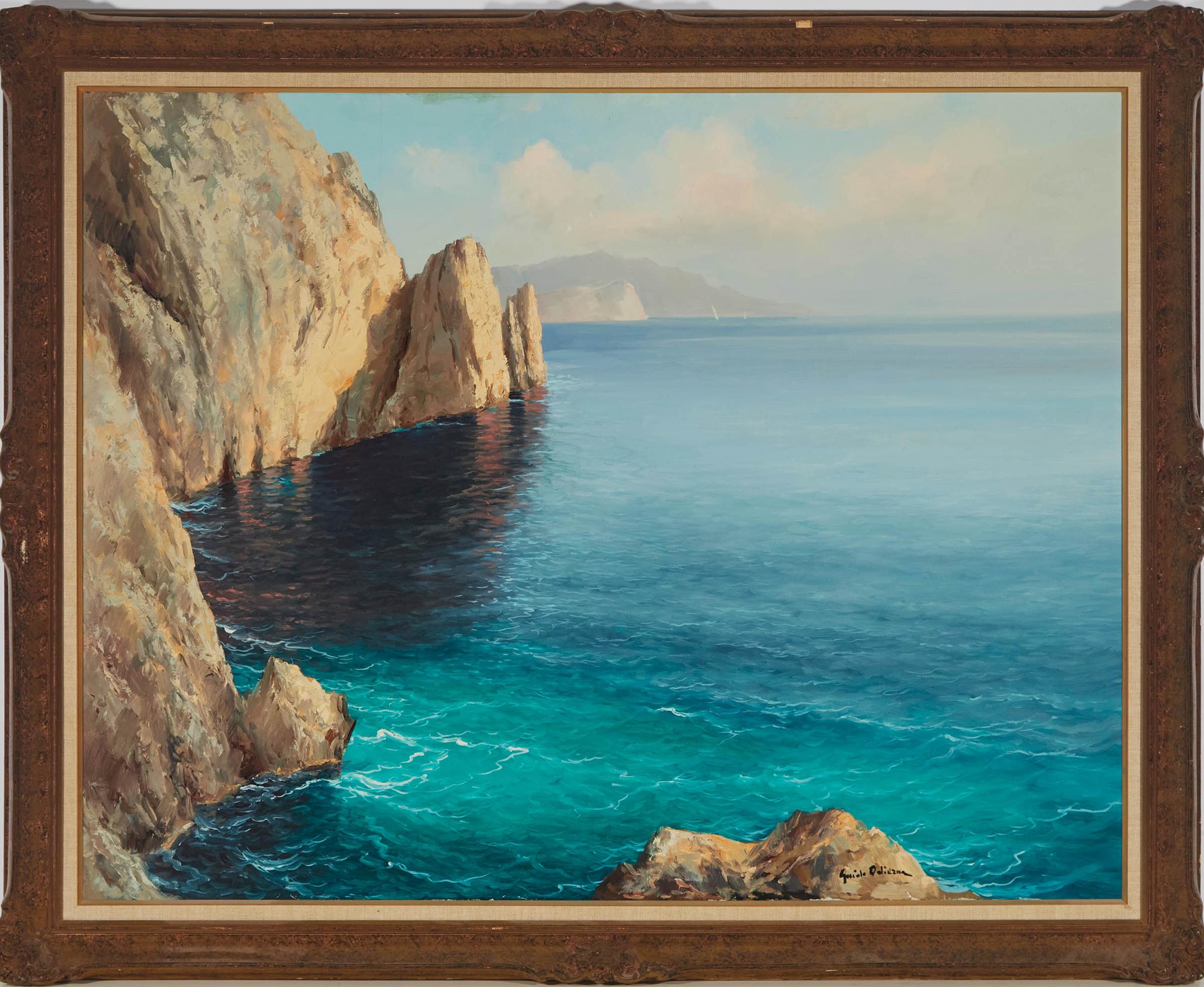 Guido Odierna (1913-1991) - Untitled (The Beautiful Coast Of Capri)