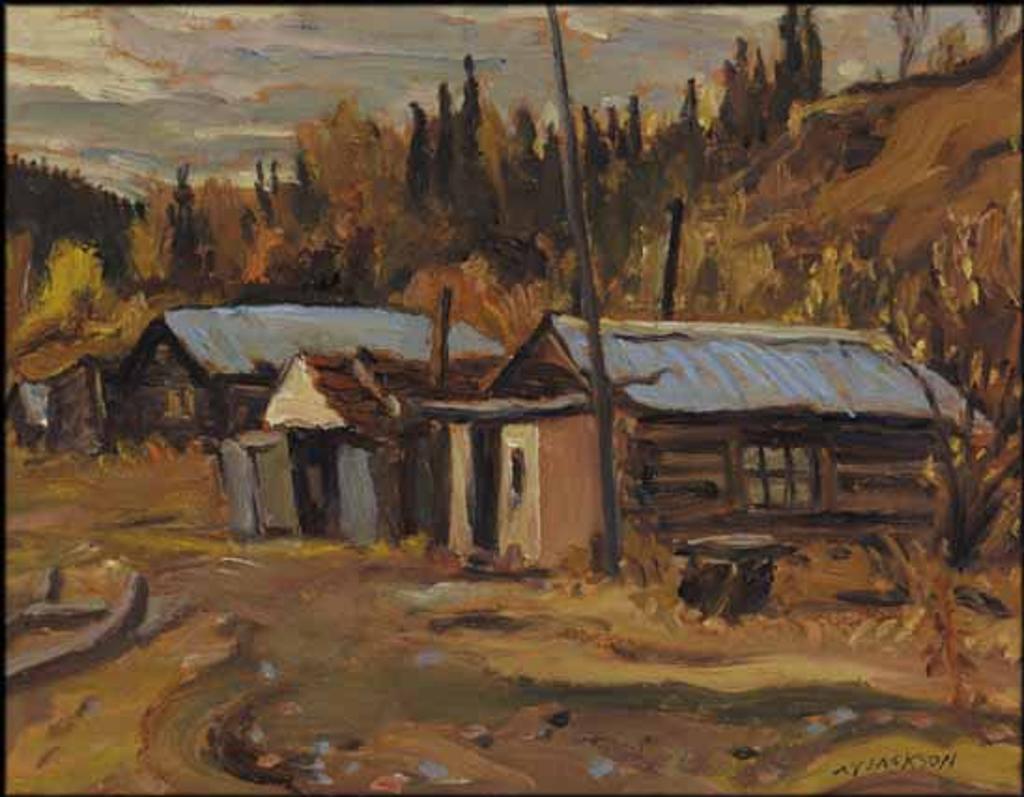 Alexander Young (A. Y.) Jackson (1882-1974) - Jack Wade's Mining Camp, Alaska