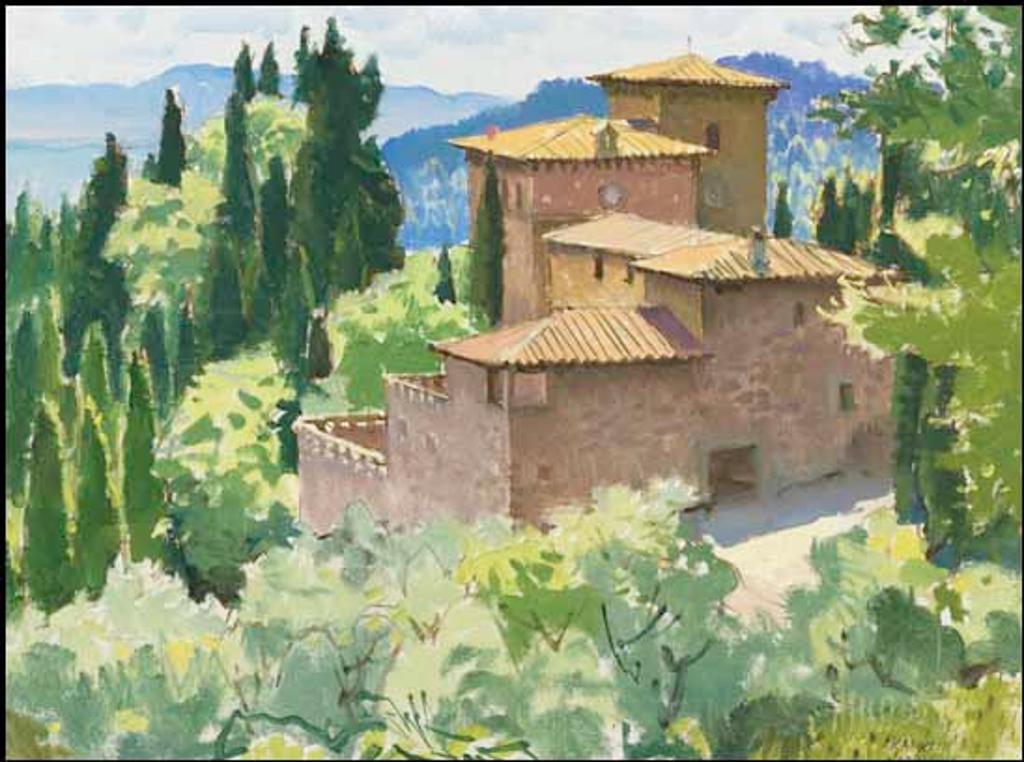 George Franklin Arbuckle (1909-2001) - Via Montebeni Near Fiesole