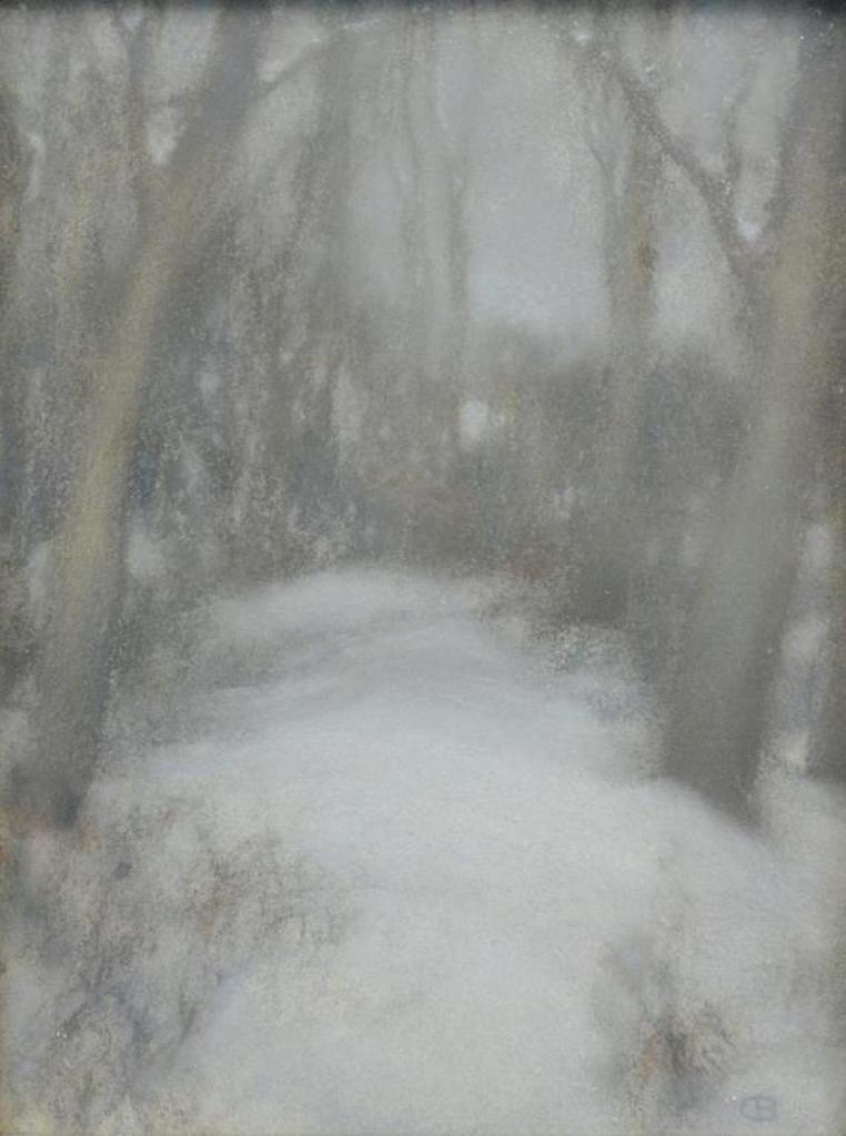 Charles Debelle (1873-1939) - Forest in Snow