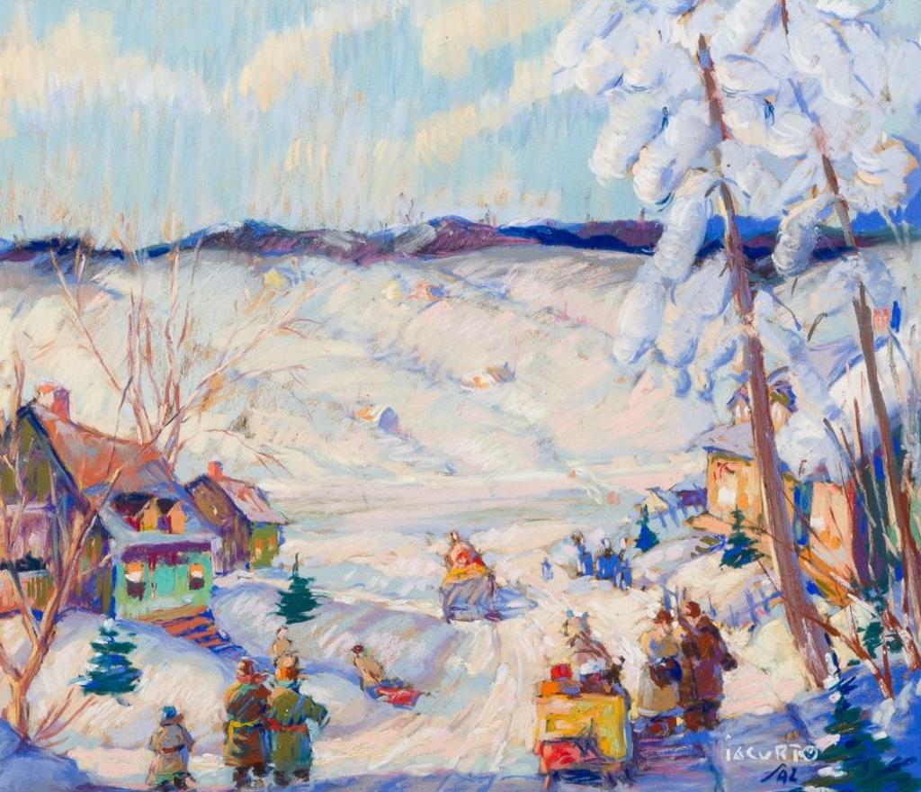 Francesco (Frank) Iacurto (1908-2001) - Winter Landscape