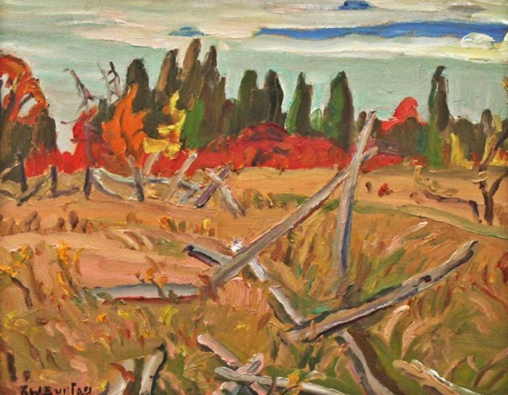 Ralph Wallace Burton (1905-1983) - Autumn Near Burritts Rapids, Ontario