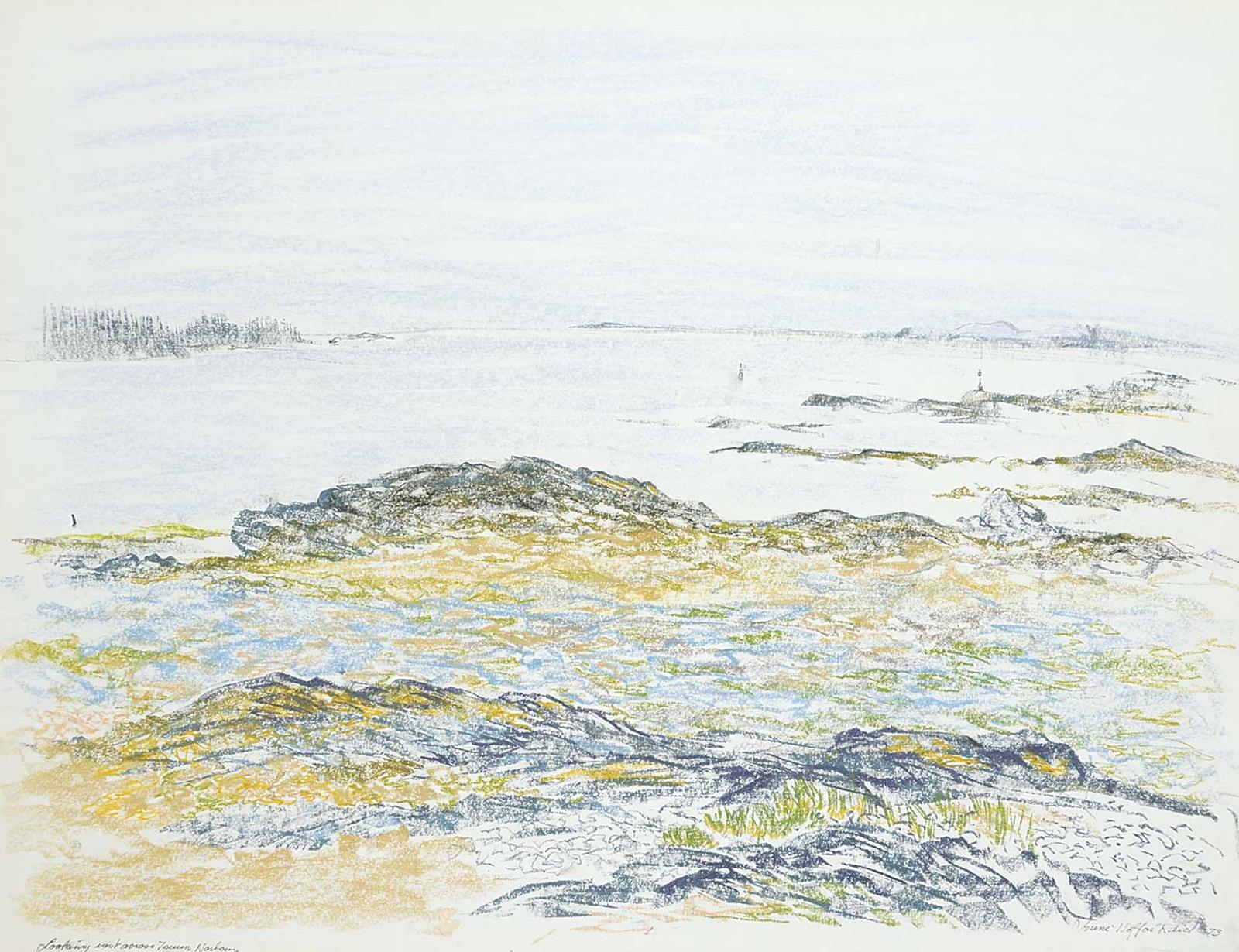 Irene Hoffar Reid (1908-1994) - Looking East Across Tsehum Harbour [Sidney, B.C.]