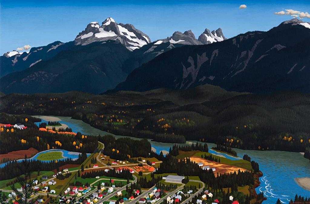 Edward John (E. J.) Hughes (1913-2007) - Above Revelstoke