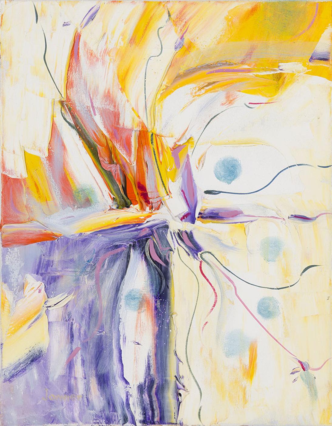 Alex Simeon Janvier (1935-2024) - Pow Wow Colours