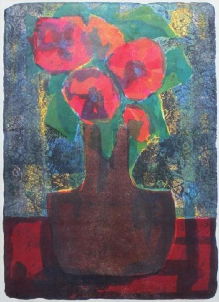 John Harold Thomas Snow (1911-2004) - Red Flowers