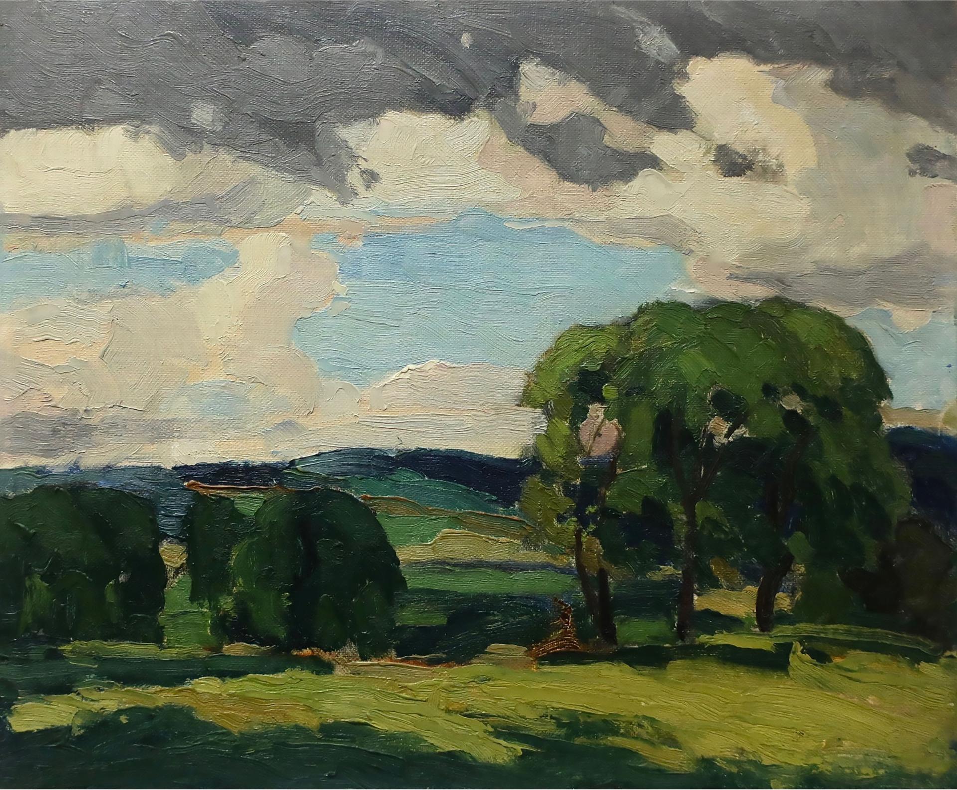 George Henry Griffin (1898-1974) - Untitled (Summer Landscape)