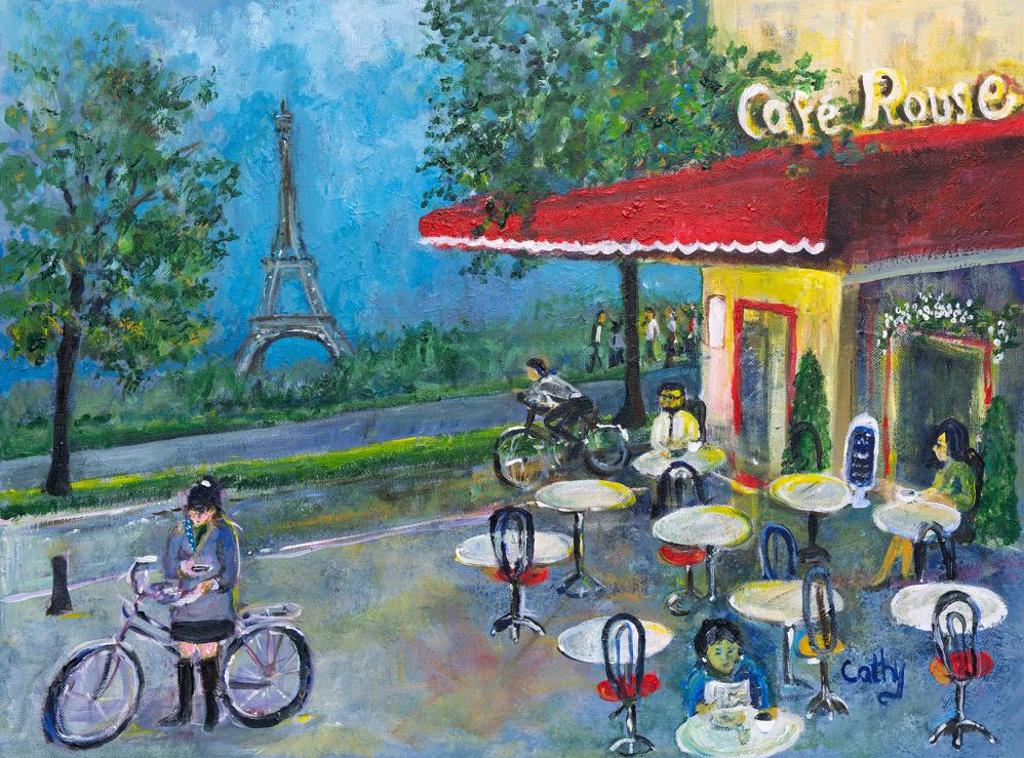 Cathy Sinclair - Cafe Rouge a Paris