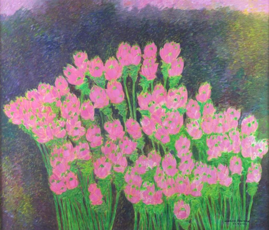 Charoon Boonsuan (1938) - Pink Flowers