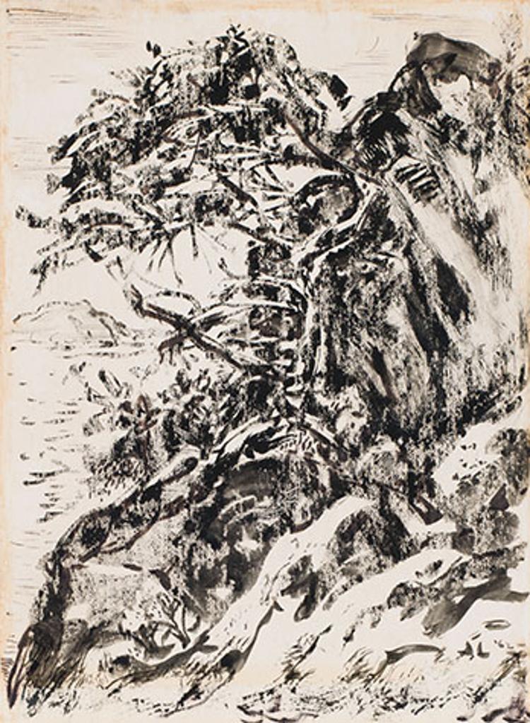 Arthur Lismer (1885-1969) - Tree, Georgian Bay