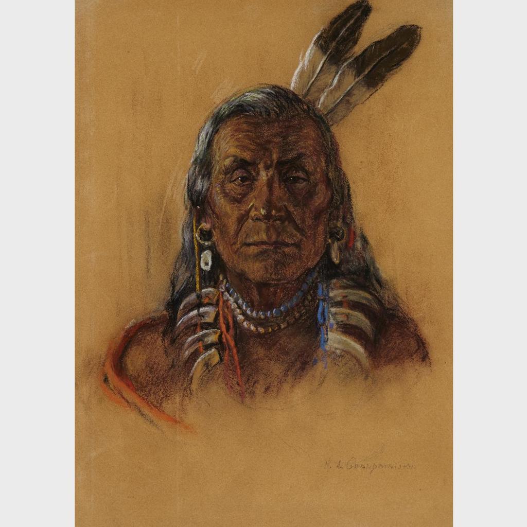 Nicholas (Nickola) de Grandmaison (1892-1978) - Chief Eagle Plume
