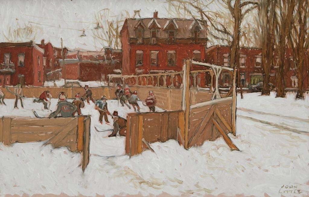 John Geoffrey Caruthers Little (1928-1984) - Patinore Pointe St. Charles, rue Grand Trunk