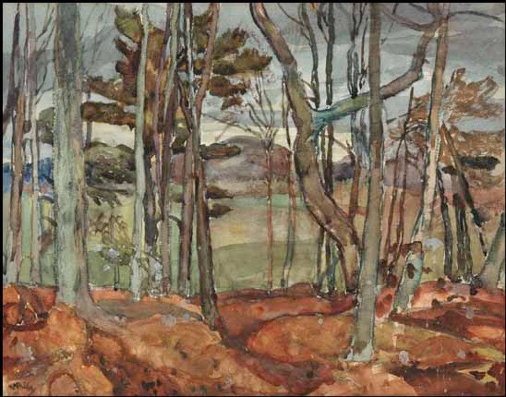 Frederick Horseman Varley (1881-1969) - Side of the Pinnacle, Doon
