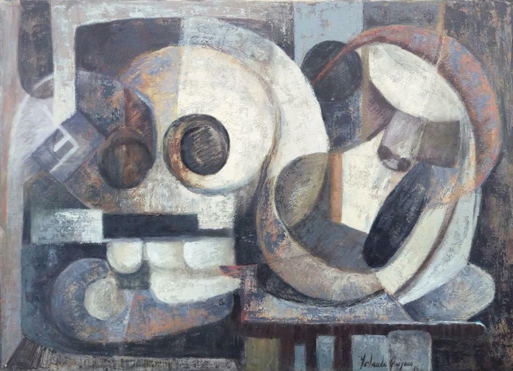 Yolanda Qui'jano (1936) - Abstract Composition, 1966