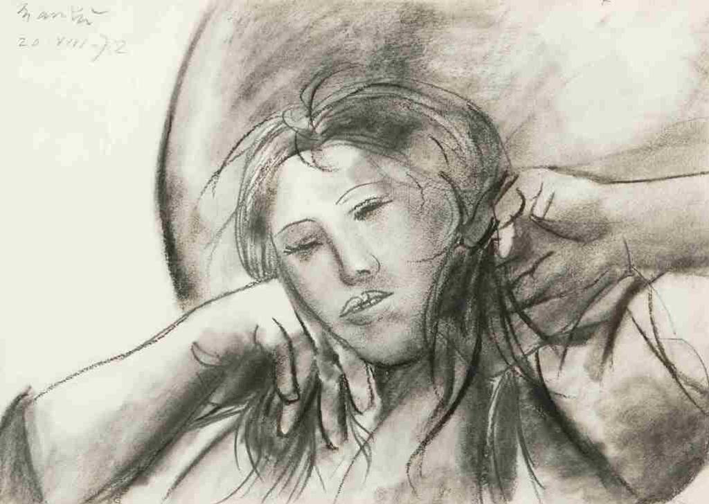 Giacomo Manzù (1908-1991) - Inge Sleeping