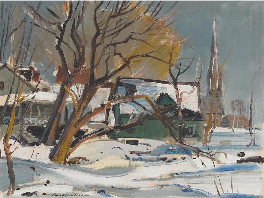 George Lorne Holland Bouchard (1913-1978) - Point Clair, Spring On The Lakeshore