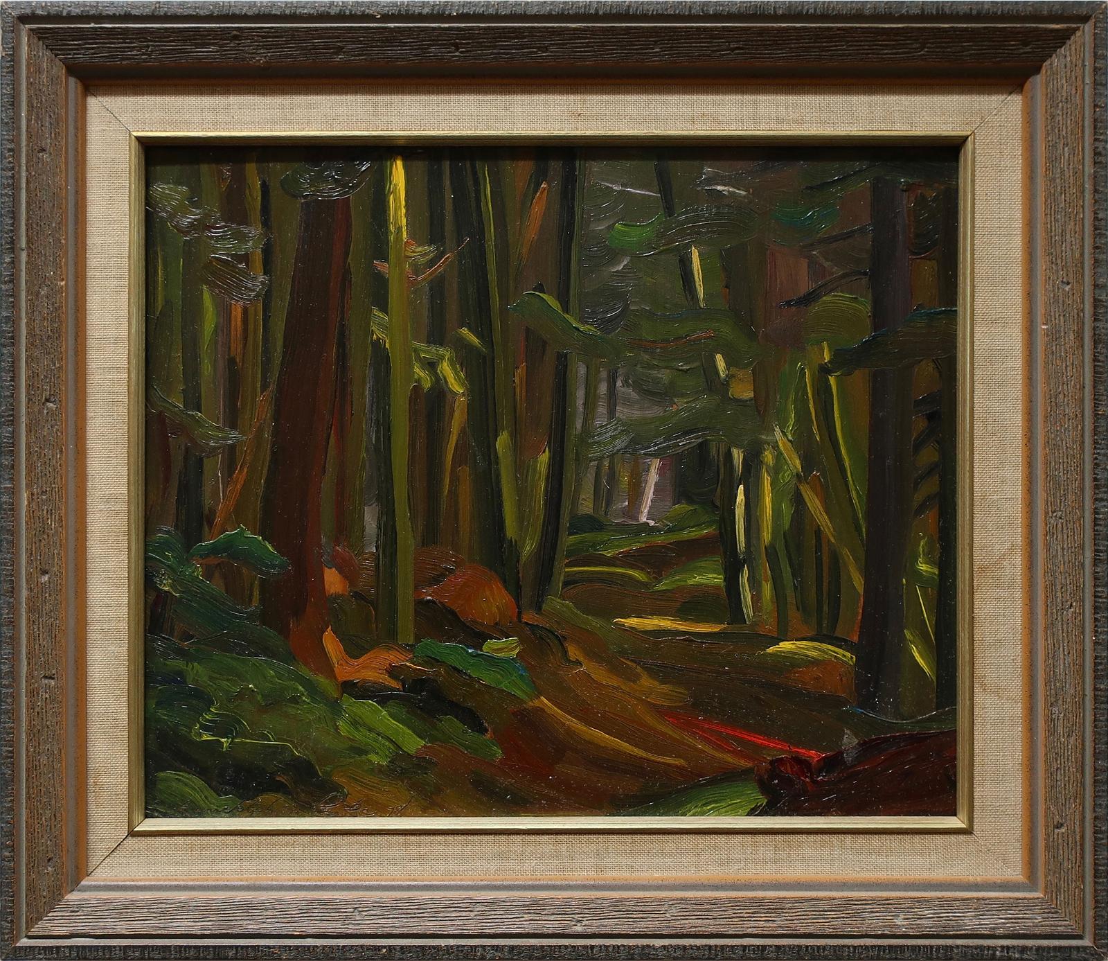 Randolph T. Parker (1954) - Untitled (Woodland Study)