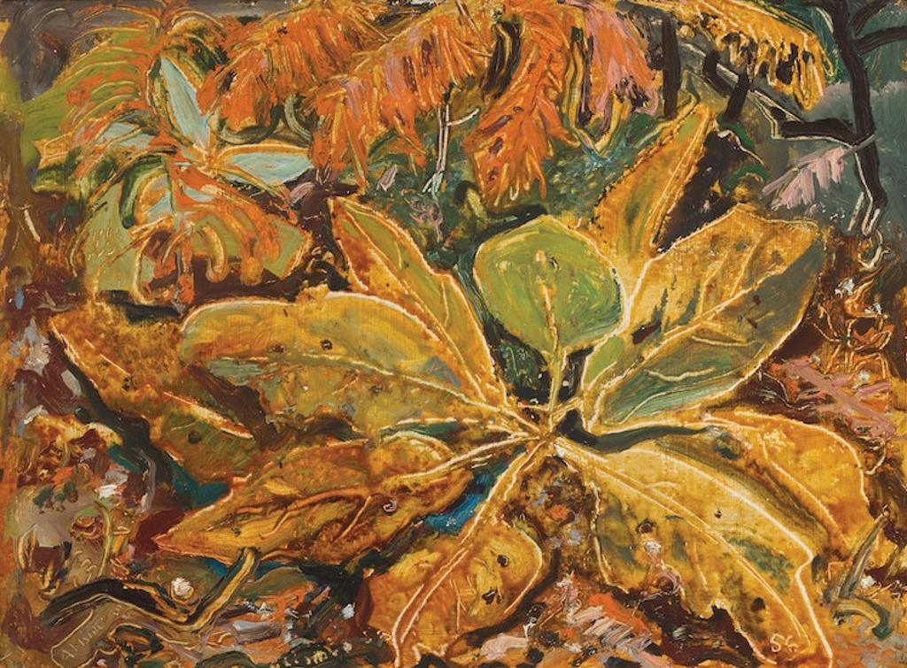 Arthur Lismer (1885-1969) - Untitled-Skunk Cabbage Study