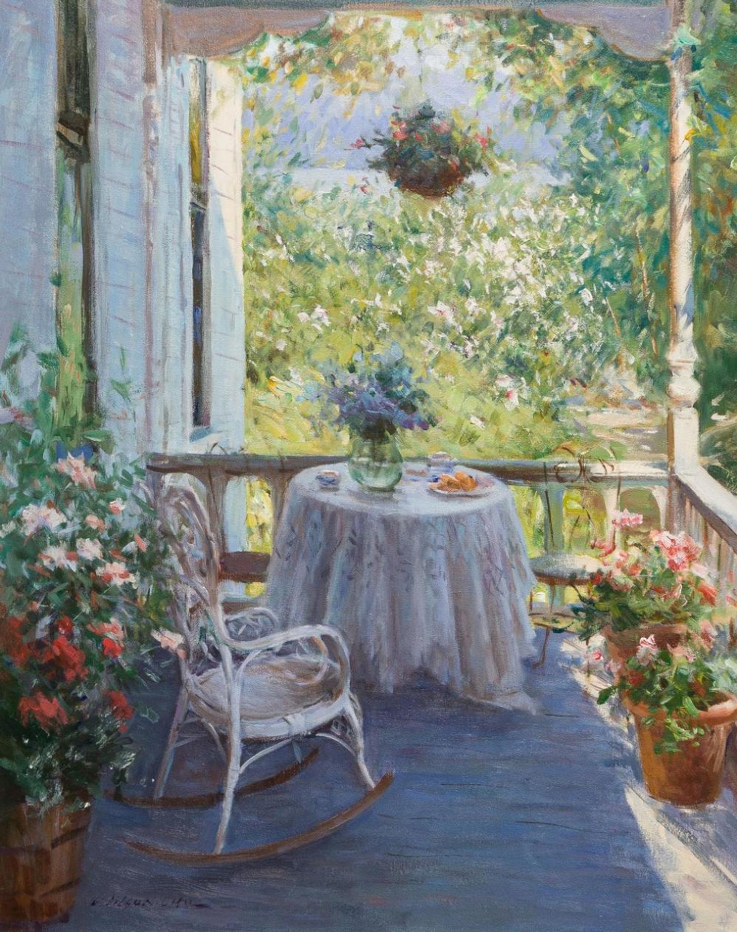 Wilson Chu (1946) - Summer Verandah