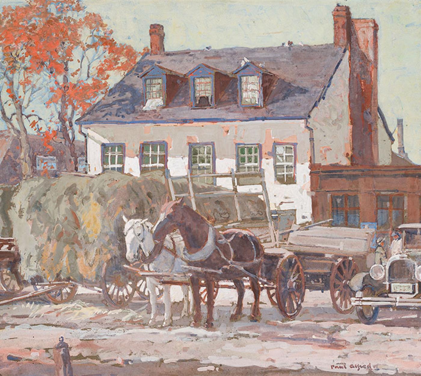 Paul Alfred (1892-1959) - Hay Market, Byward