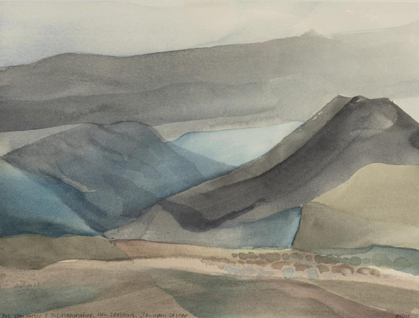 Norman Anthony (1928-2004) - Mt. Tongariro