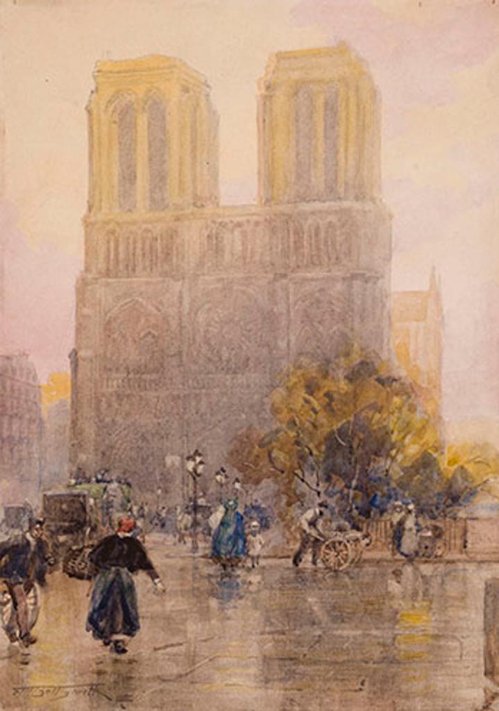Frederic Martlett Bell-Smith (1846-1923) - Notre Dame de Paris