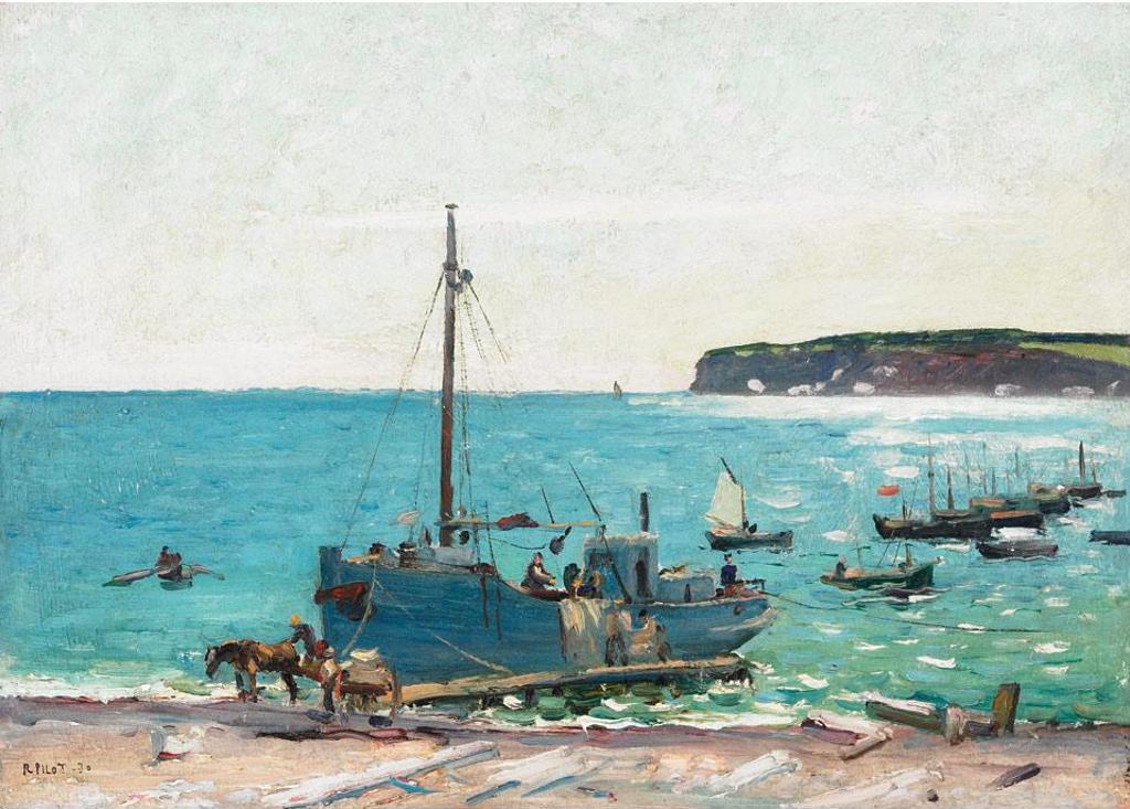 Robert Wakeham Pilot (1898-1967) - Fishing Boats, Gaspe