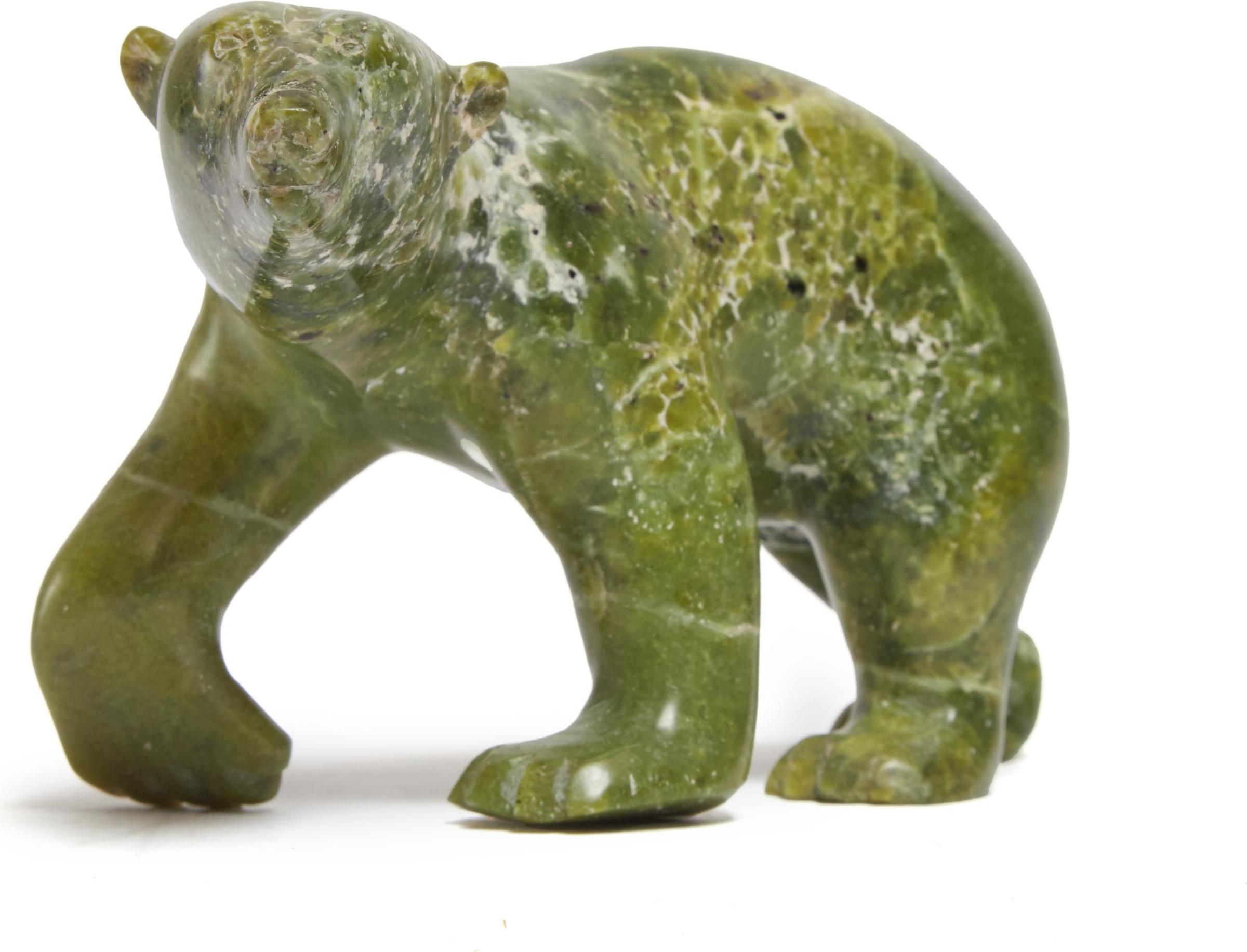 Henry Evaluardjuk (1923-2007) - Striding Bear, Ca. 1970s
