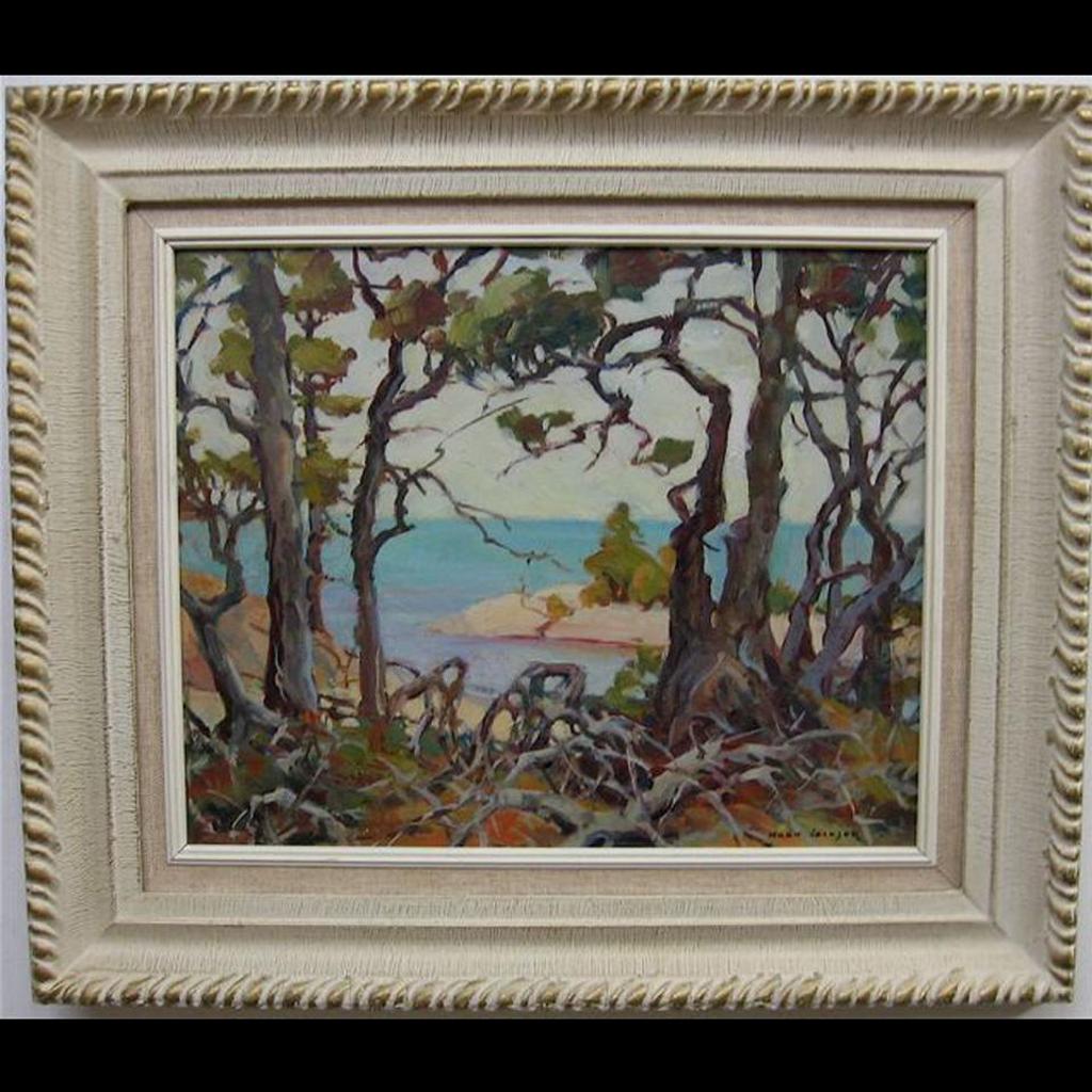 Erna Nook Jackson (1886) - Beach Through Tangled Trees