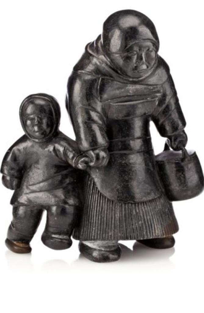 Elijassiapik (1912-1972) - Inukjuak, Mother and Child, ca. mid 1960s