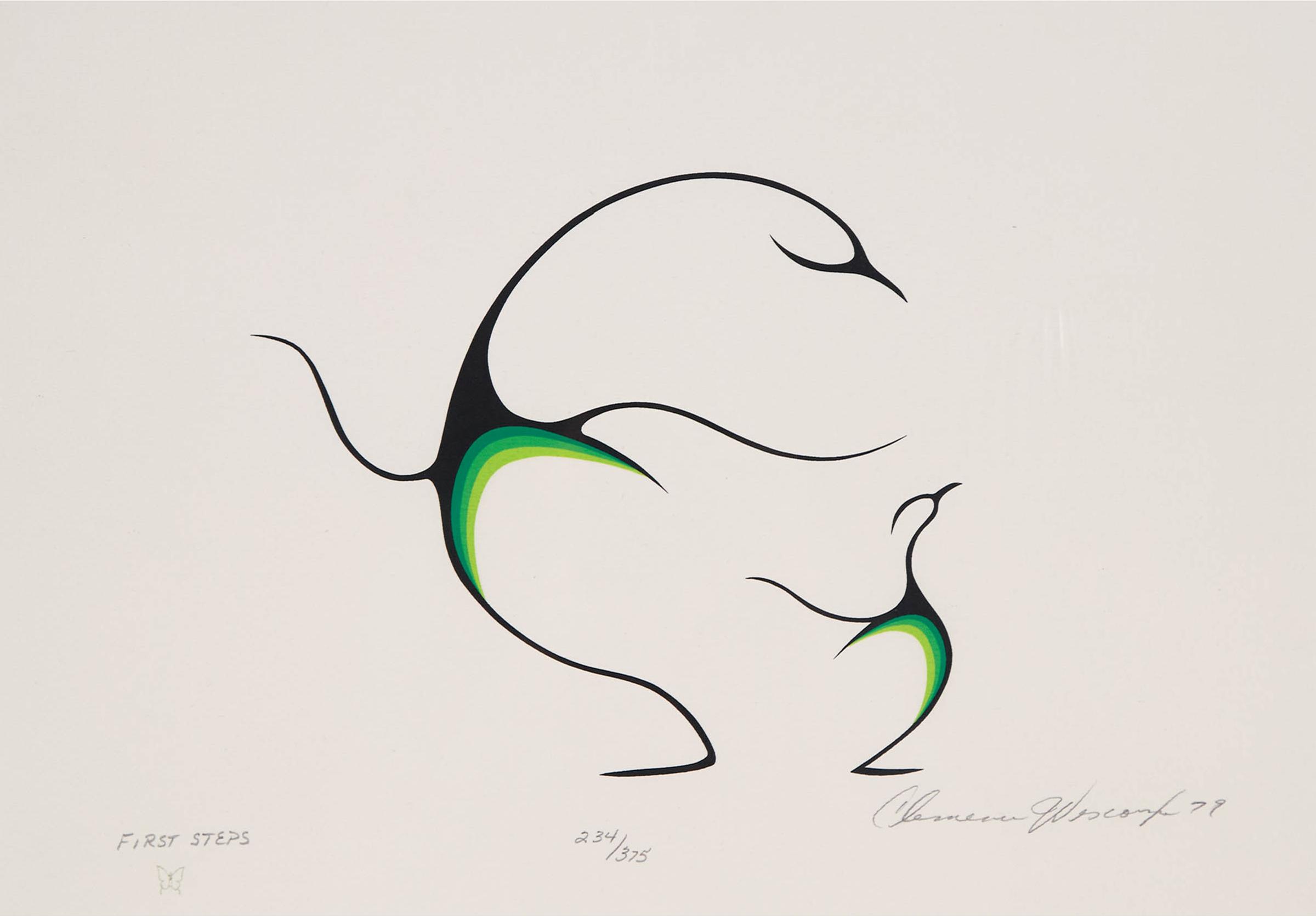 Clemence Wescoupe (1951-2018) - First Steps, 1979