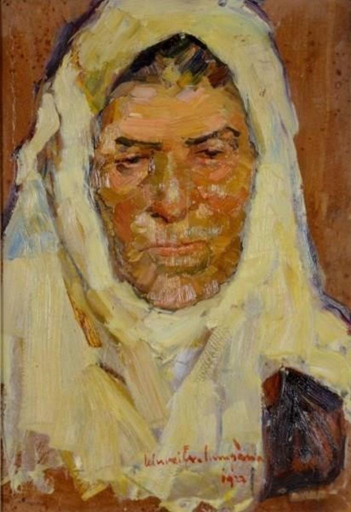 Rudolf Schweitzer-Cumpana (1886-1975) - Portrait of a peasant woman