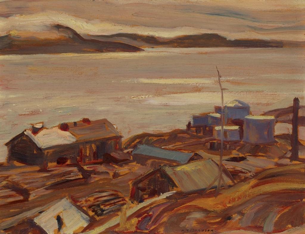 Alexander Young (A. Y.) Jackson (1882-1974) - Sun and Fog, Great Bear Lake
