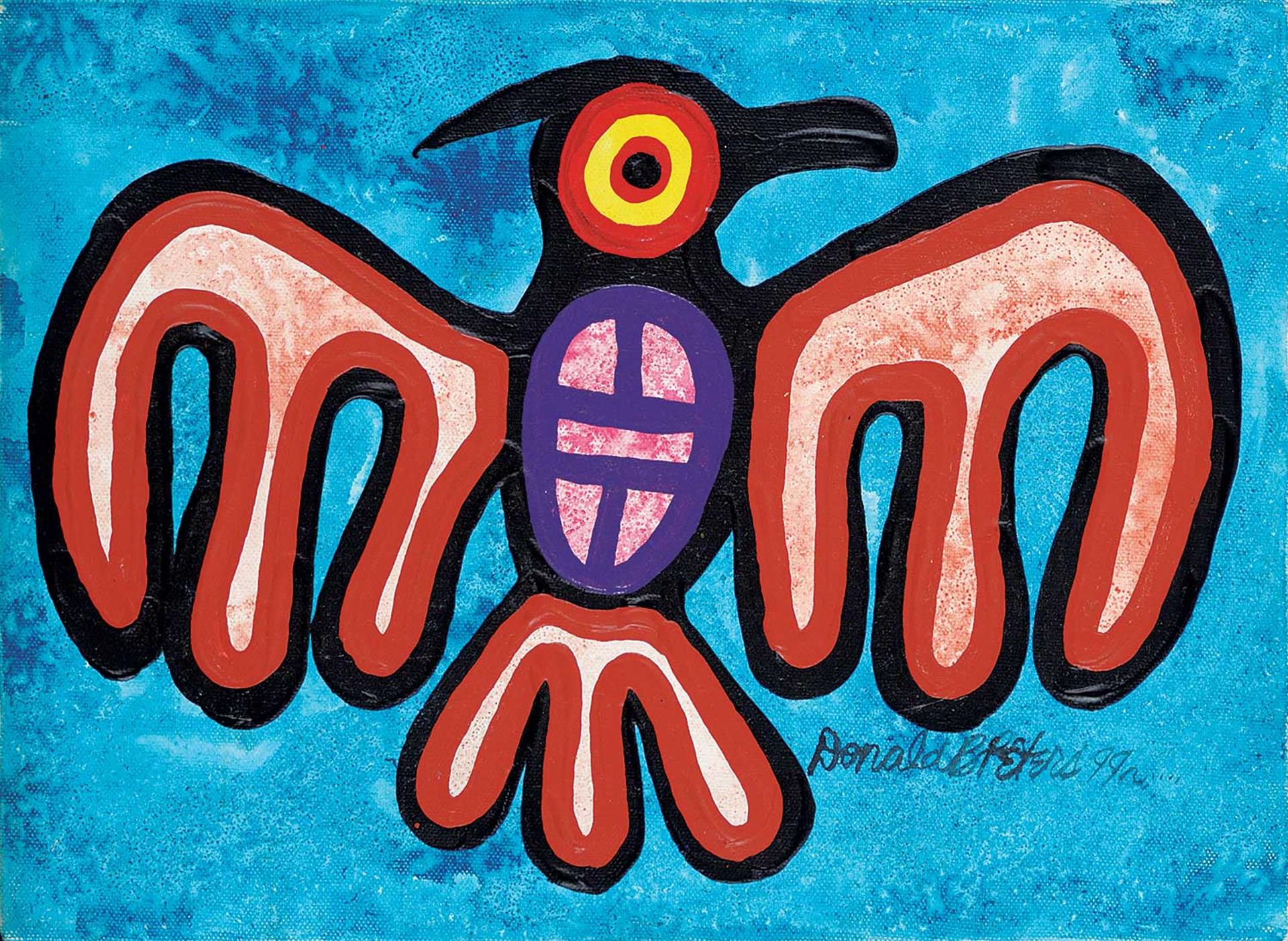 Donald Burpee Peters (1919-2014) - Untitled - Flying Bird